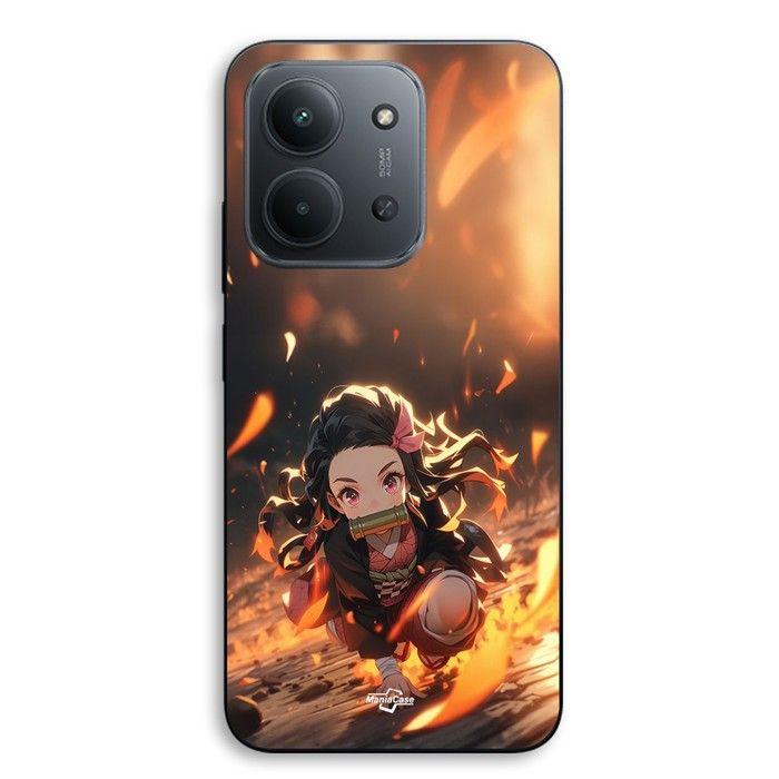 Coque Pour Xiaomi Redmi 15C 5g Demon Slayer Nezuko 3D art anime Manga Maniacase