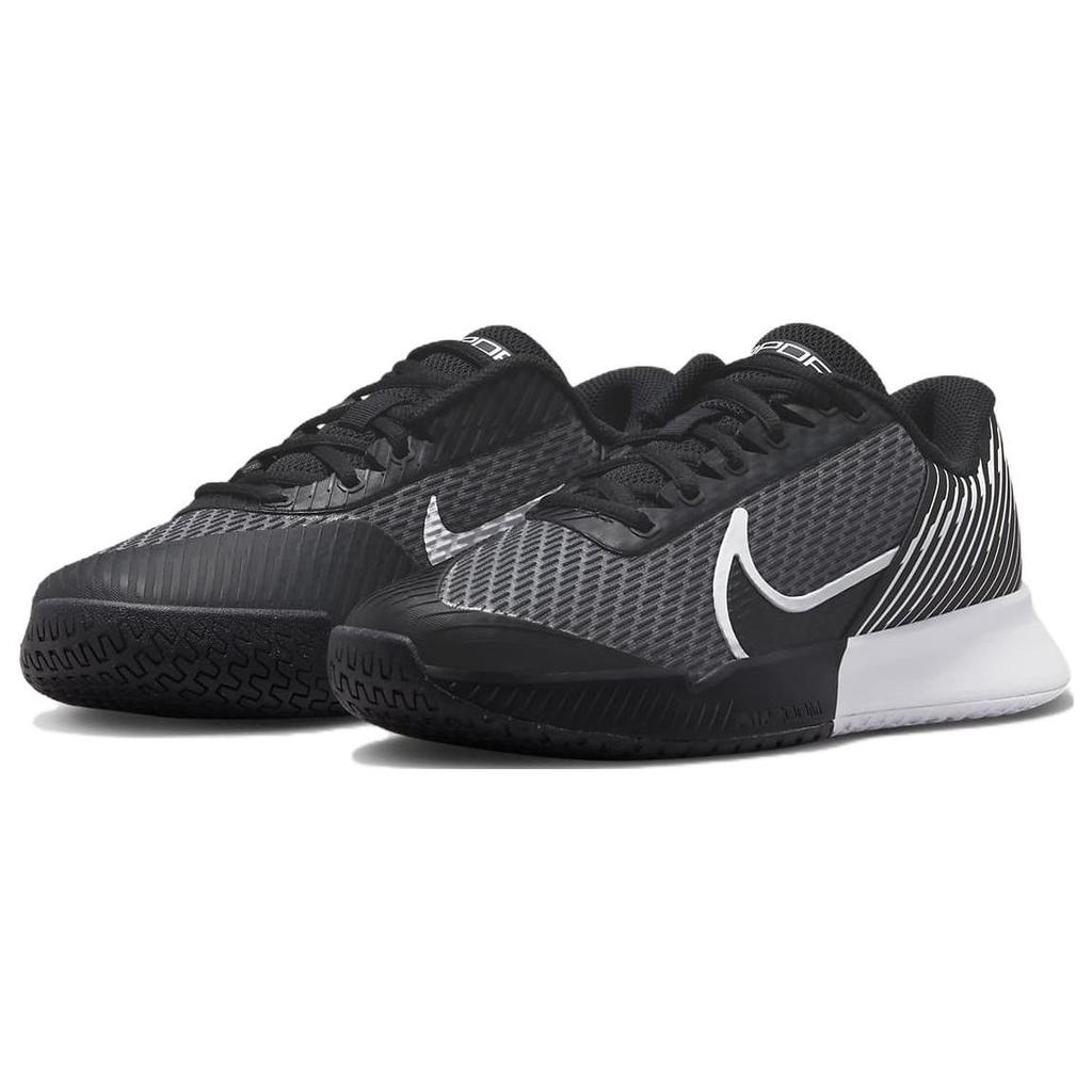 Nike Court Air Zoom Vapor Pro 2 HC Black White Women Sneakers DR6192-001