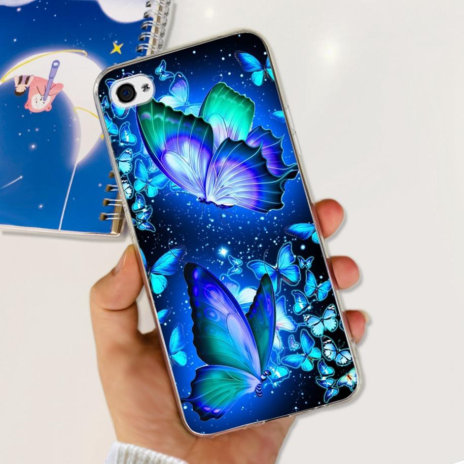 For Apple iPhone 4 Case Popular Flower Astronaut Clear Funda Soft Silicone Cover For iPhone 4s 4 s Bumper for iPhone4 Coque Capa