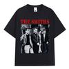 Унисекс Хлопковая Футболка The Smiths 100% Винтажная Памятная Классическая Графическая Уличный Стиль Свободная Женская и Мужская Футболки