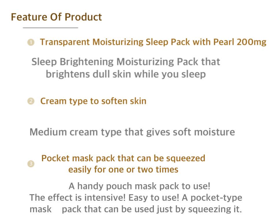 MISSHA Pure Source Pocket Pack Pearl 10ml * 10 Packs