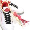 DJ4375-106 Off-White A Nike Air Jordan 2 Low White and Varsity Red (Men's)