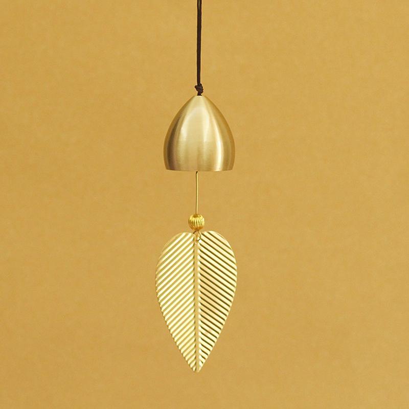 Японские колокольчики ветра Медные колокольчики ветра Уличные Двор Сад Подвесные украшения Музыка ветра Украшение для дома Ландшафтный колокольчик Звук