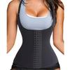 Waist Trainer Corset Vest for Women Weight Loss Body Shaper Top Underbust Slimming Tummy Control Tank Corset with Hooks