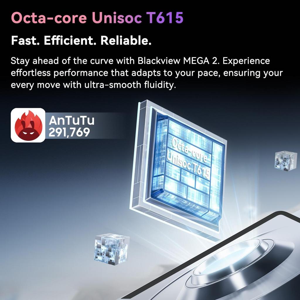 Восстановленный планшет Blackview MEGA 2 Android 15 4G 12 дюймов 24 ГБ ОЗУ 256 ГБ ПЗУ Widevine L1