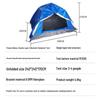 Xilu Automatic Double-Layer Rainproof Tent