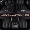 Автомобильные коврики для BMW 3 серии GT F34 320i 328i 335i 330i 2013 2014 2015 2016 2017 2018 пользовательские автомобильные подушечки для ног