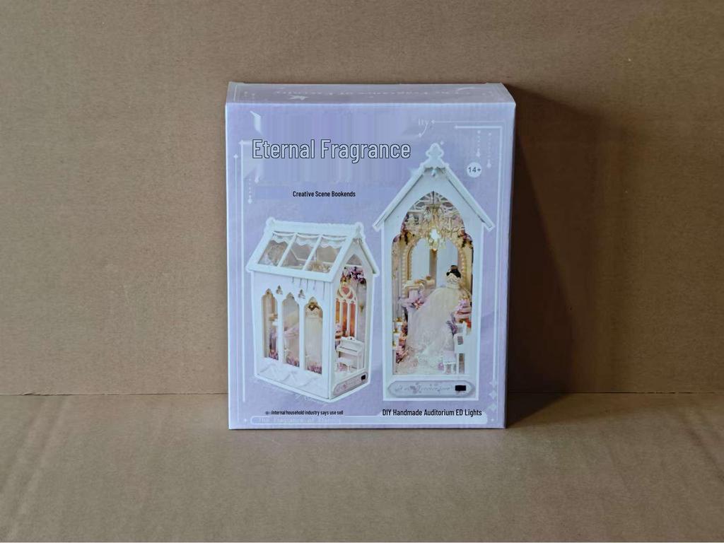Tianyu TC21 Вечная нежность DIY Миниатюрный дом Подставка для книг - Креативная модель для сборки ручной работы для подарка на Циси, день рождения