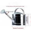 Thickened Galvanized Steel Watering Can