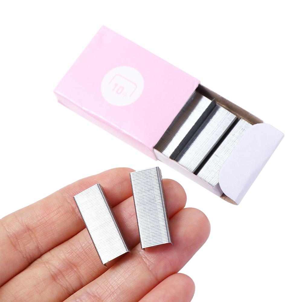 Key Ring Pendant Mini Size 10 Staples Cartoon Stapler Key Chain Stapler Mini Stapler Binding Tools