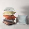 Simple Silver Fan Flower Pillow Cover Pillow Cushion Cushion Cover
