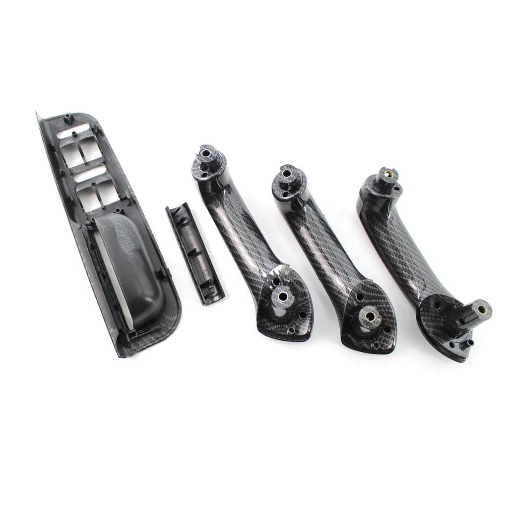 5 шт. Накладки на внутренние ручки дверей из углеродного волокна для VW Je1tta Golf MK4 1999-2004