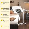 OEING Adjustable Mobile Bedside Computer Desk