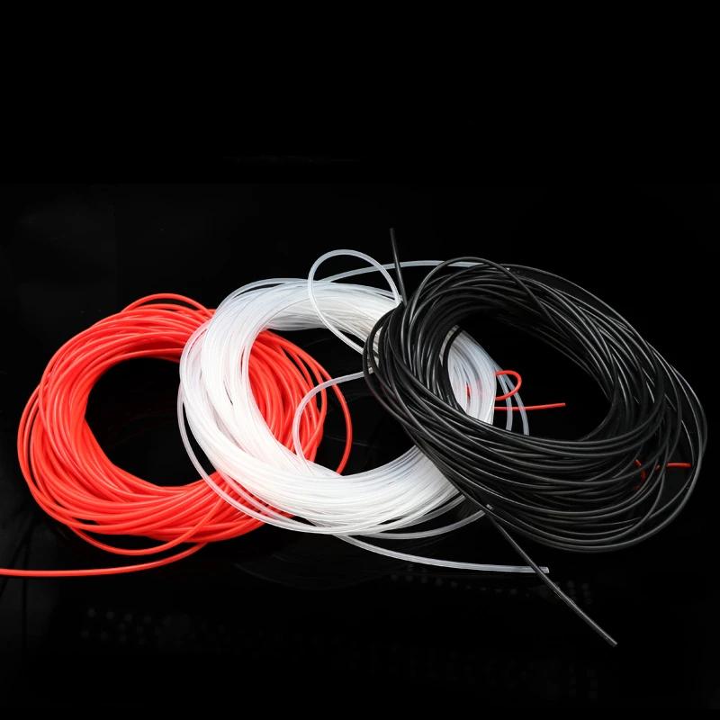 Мягкий силиконовый резиновый шланг пищевого класса Гибкая силиконовая трубка -60℃~180℃ Диаметр 0,5 1 2 4 5 6 7 8 9 10 11 12 14 16 18 20 30 50 мм