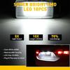 2PCS White License LED Plate Light Lamp Fit 350Z 370Z GTR Nissan G35 G37 S60 New