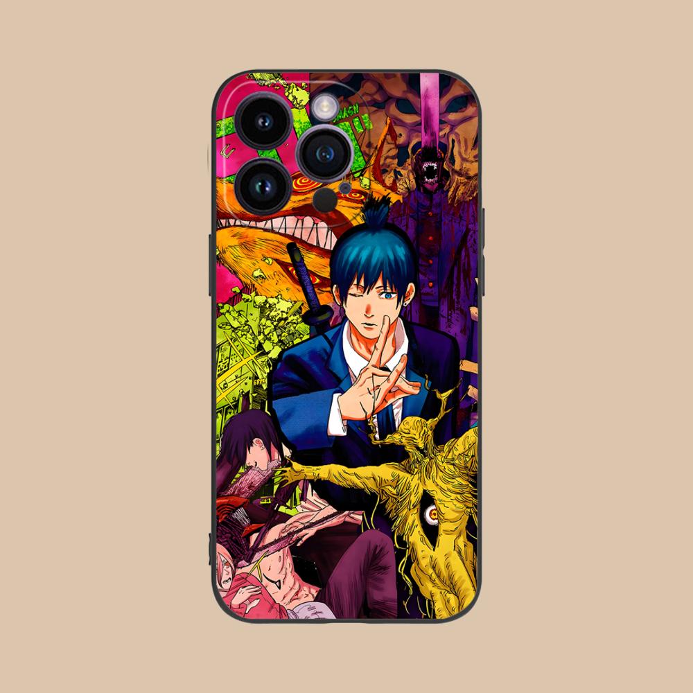 Чехол для мобильного телефона Aki Бензопила для iPhone 17 16 15 14 13 12 11 X XR XS 8 7 Pro Max Plus Mini Цветной Защитный Смартфон Роскошный