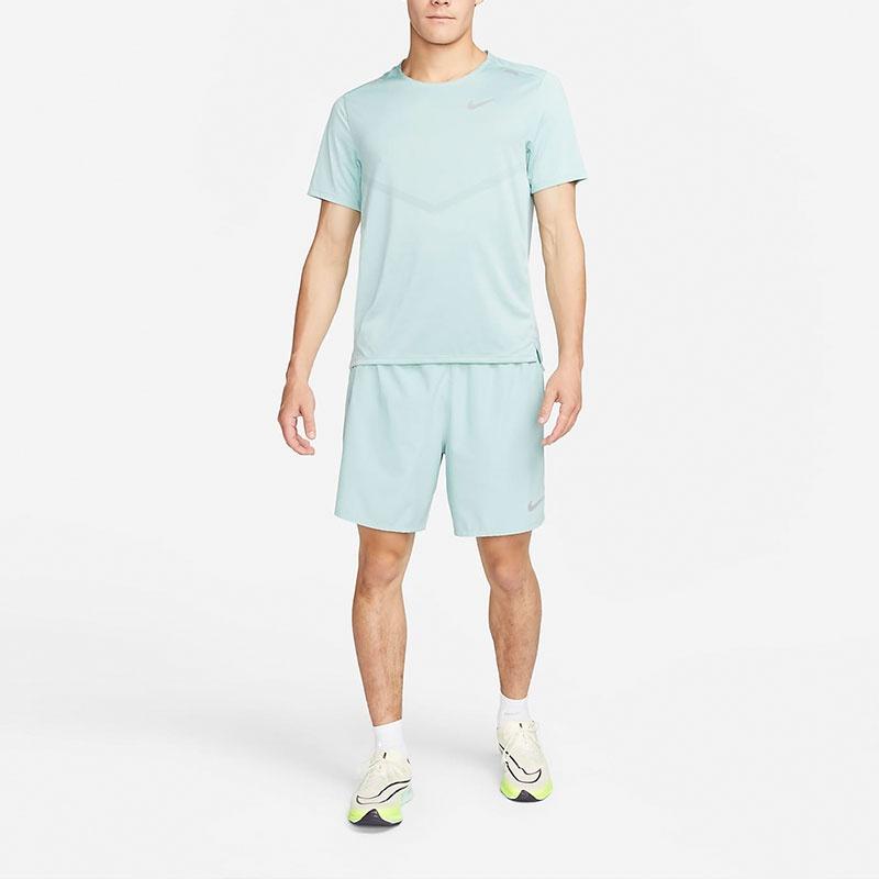 Nike Dri-FIT Rise 365 Short-Sleeve Running Top 'Green' Men's CZ9185-310
