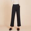 Брюки прямого кроя из премиального шелкового фланеля - Плотные, теплые и удобные 4178