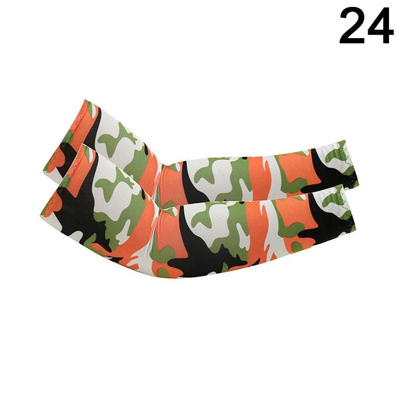 Unisex Cooling Arm Sleeves Cover Cycling Running UV Sun Protection Outdoor Men Women Cool Arm Slee… More