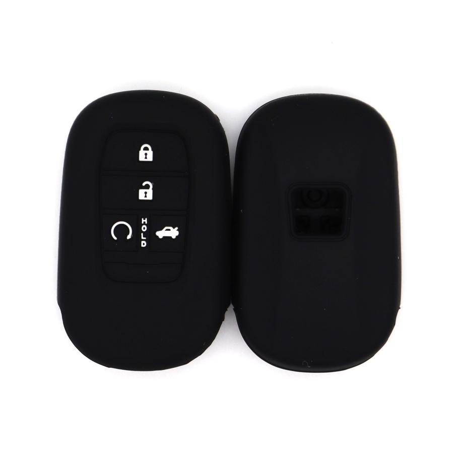 Силиконовый чехол для ключей с 5 кнопками, автоаксессуары для HONDA CIVIC Accord Vezel Pilot Freed CRV