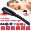 Rechargeable Hand Held Deep Massager for Muscles Neck Cordless Electric Body Massage with Port Design Deep Tissue Back Massager
