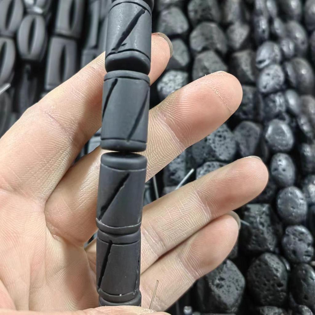 Украшения из бусин из вулканического камня: Круглые, Квадратные, Абакус, Прямоугольные бусины для самостоятельного изготовления браслетов и ожерелий.