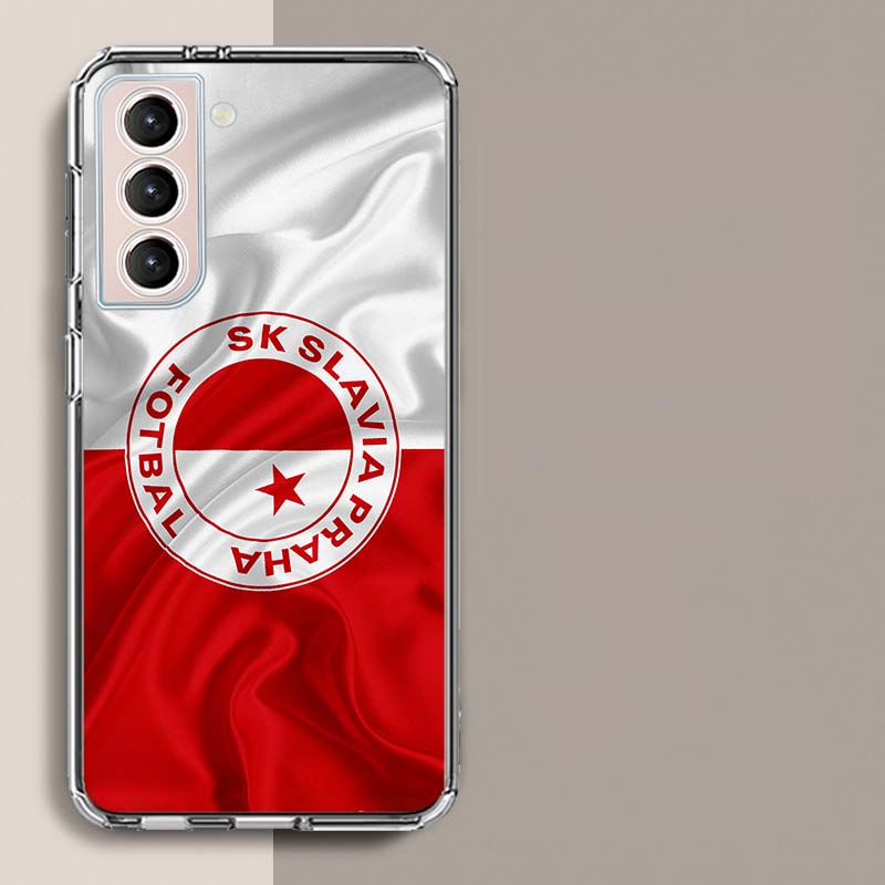 Sk Slavia Praha Czech Republic Phone Case For Galaxy A14 A24 A34 A54 Samsung A02S A12 A22 A32 A42 A52 A72 A13 A33 A53 5G A03 A03