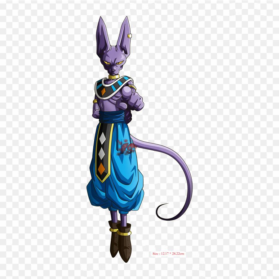 Patches For Clothes Bag Iron On Thermal Stickers Bills De Espalda Beerus Goku Pattern Washable Heat Transfer