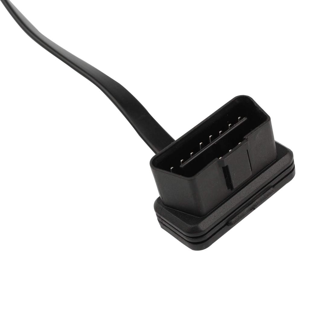 OBD 2 Код 16-контактный разъем «папа-мама» OBD-II/EOBD Прямоугольный диагностический считыватель кодов OBD2 Адаптер-удлинитель с выключателем питания для двигателя автомобиля