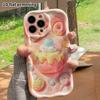 Phone case: 2D flat design, fits iPhone 18 17 16 15 14 13 Pro, dessert collection, perfect Christmas and Halloween holiday gift