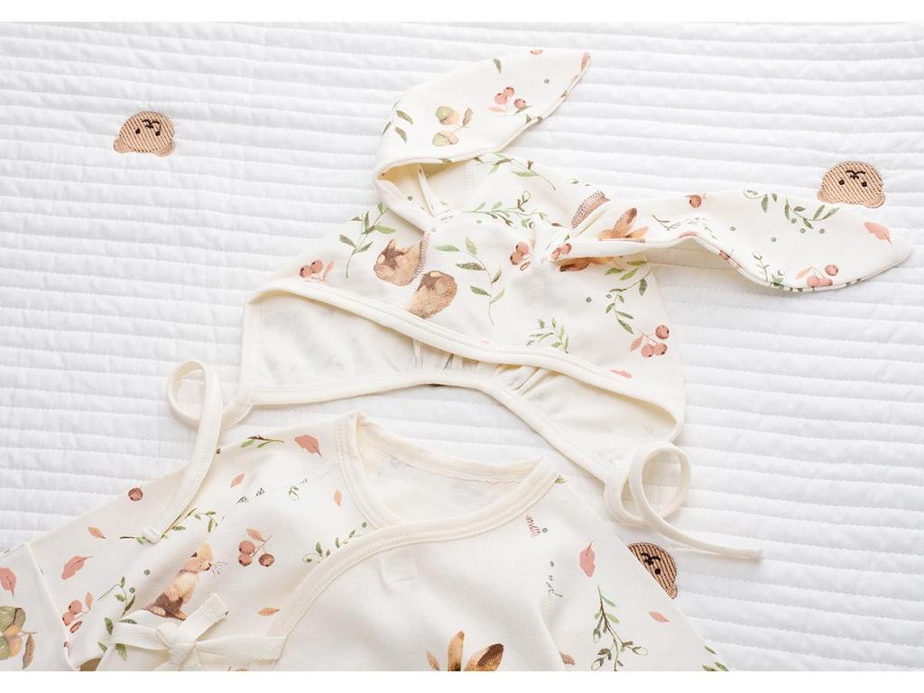 Шапочка без косточек для новорожденного 0-3 месяцев - Сезон весна-осень