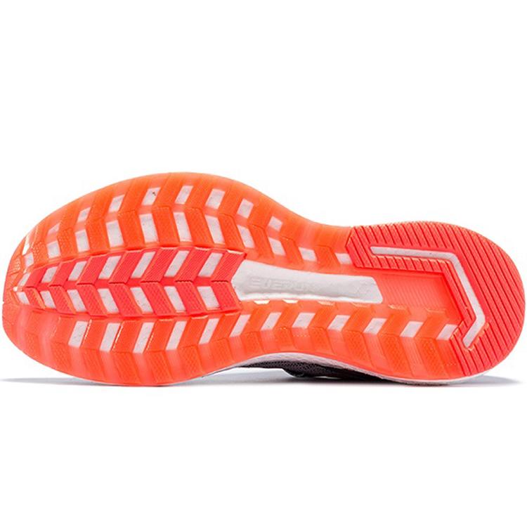 Saucony Triumph Iso Victory 5 Comfortable Non slip Lightweight Low top Running Shoes Men's White Black Orange S20462-3