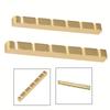 Electric Guitars Guitar Nut Guitar Nut Slotted Brass Plated