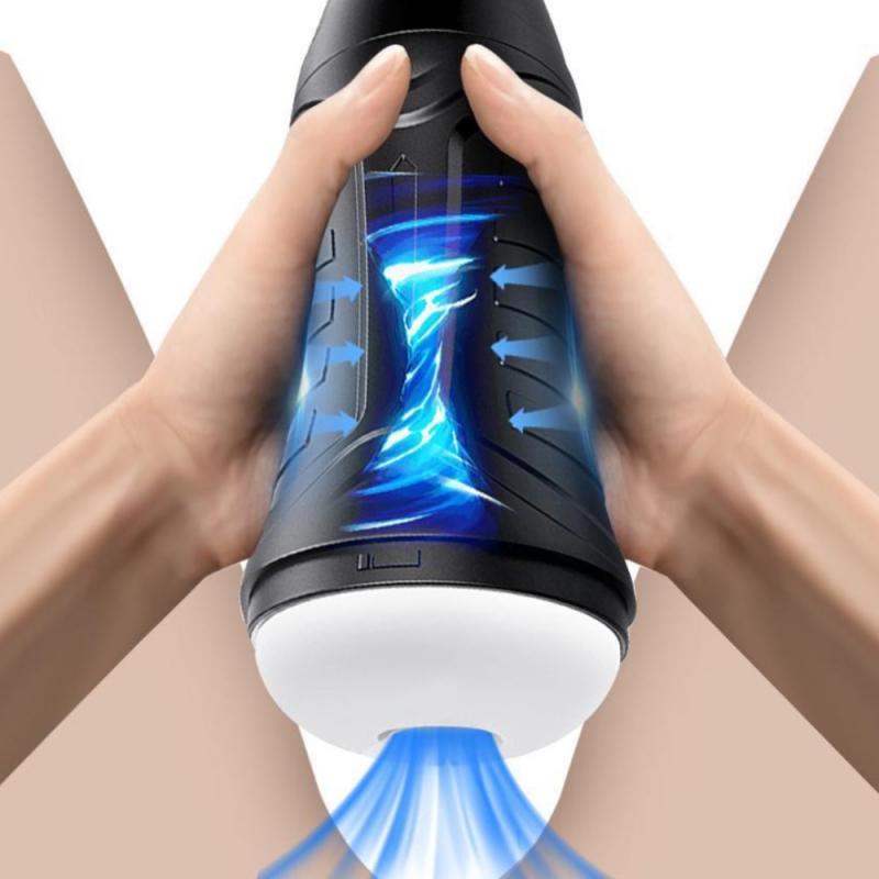 Автоматическая электрическая мастурбационная чашка Автоматический мастурбатор для мужчин, вакуумный стимулятор