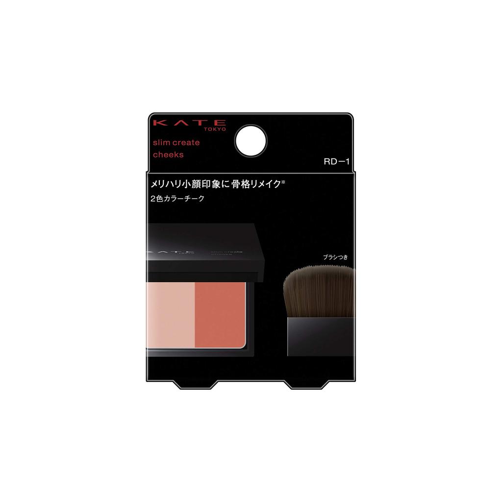 Kate Slim Create Cheeks RD-1 Красный оттенок 6.4г - Контурирующие румяна для скульптурированного вида