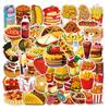 Наклейки 'Food Doodle' 50 шт. для скрапбукинга, ноутбука, украшения бутылок