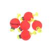 5 Pcs Snap-On Ball Fishing Bobber Floats Weighted Bobbers EVA Foam Corks For Crappie Bluegill Panfish Catfish
