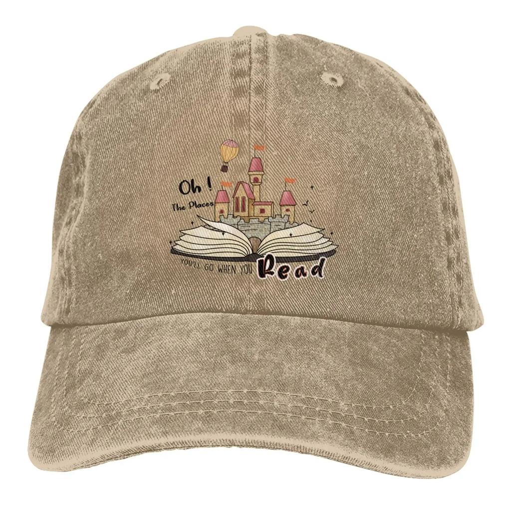Кепка Book Mom Baseball Cap Golf Dad Hat Регулируемая Оригинальная Классическая Низкопрофильная Хлопковая Кепка Мужчины Женщины