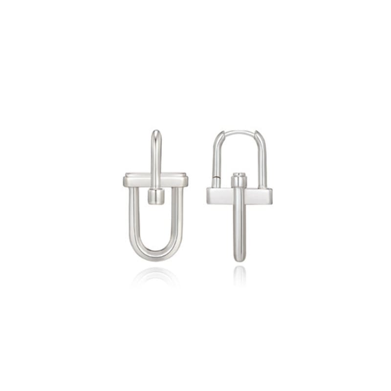 DIDIER DUBOT Двойные серебряные серьги DD JDRET3S41XX