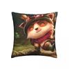 Mo Cojines Throw Подушка Чехол League Of Legends Game Подушка Home Sofa Chair Print Декоративная Подушка