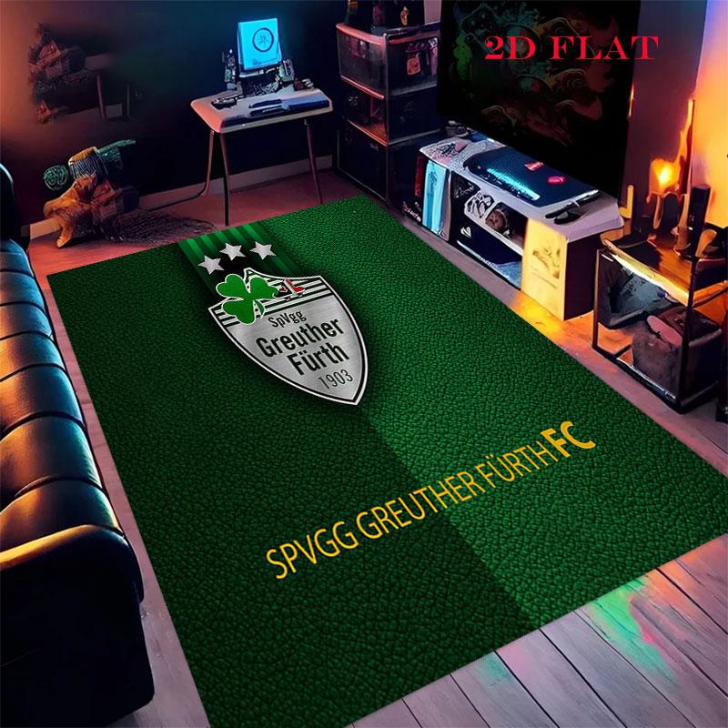 SpVgg Greuther Fürth Carpet Rug for Living Room Bedroom Home Sofa Decoration,Kids play Nonslip Floor Mat