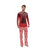 Christmas Print Family Outfit Long Sleeve Top + Pants Set Family Outfit