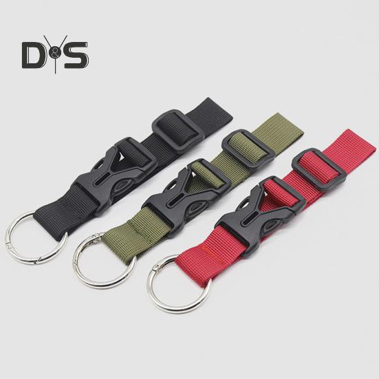 Luggage Strap with Buckle Adjustable Nylon Securing Belt Add A Carry-on Bag On Suitcase Backpack Attachment Strap for Travel Outdoor Use