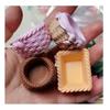 Кукольный домик Смоляная корзина для хранения Миниатюры 3D коробка Статуэтка Симуляция Мини-корзинка Фигурки Детские игрушки для игры