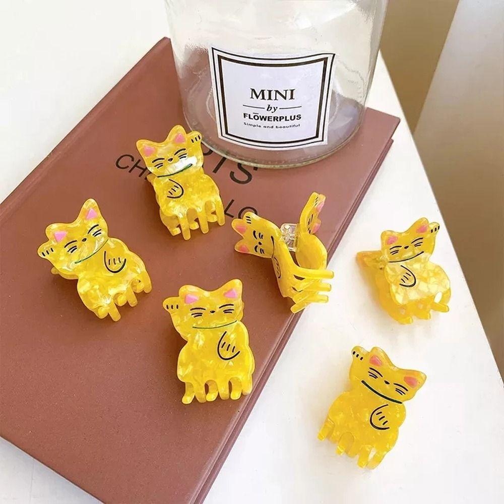 Clip Attract Luck Hairpins Korean Shark Clip Acetate Hair Clips Animal Hair Claws Women Hairgrips
