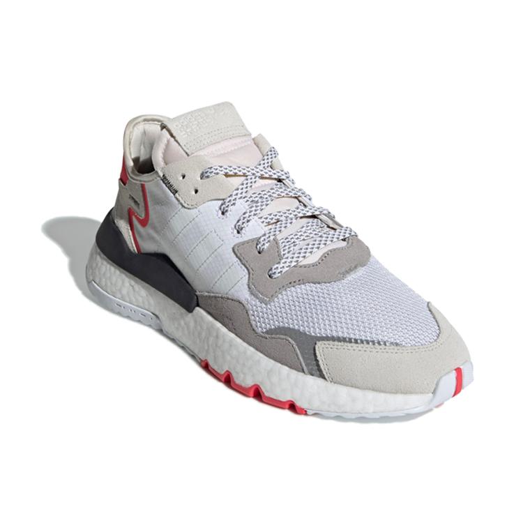 adidas Nite Jogger 'White Shock Red' (унисекс) Повседневная обувь Cloud White / Crystal White / Shock Red F34123