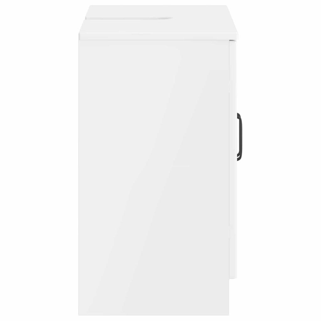 UTRECHT High Gloss White Washbasin Cabinet 59.5 x 31.5 x 59 cm