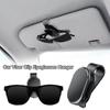 Многофункциональный держатель для очков-солнцезащитных очков Стильный органайзер для солнцезащитных очков Аксессуары для интерьера автомобиля