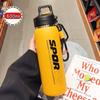 Large-Capacity Thermos Cup for Men and Women, 2025 New Model, Water Cup with Straw, Special Sports Water Bottle for Middle and High School Students