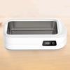 Yousheng Ultrasonic Cleaning Machine 49000Hz Wave Deep Clean 640ml Stainless Steel Sink 4 Modes Glasses Jewelry Daily Item Cleaner